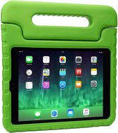 Tablet hoes geschikt voor Apple iPad Air 4/5 10.9 (2020/2022) / Apple iPad Air 11 (2024) - Kinderhoes met handvat - Schokbestendige Kids cover - Groen