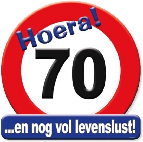 Foto: Huldebord 70 jaar