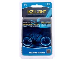 Wielverlichting IKZI voor 2 wielen - blauwe leds