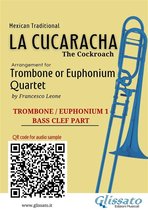 Trombone/Euphonium Quartet - La Cucaracha 1 - Trombone/Euphonium 1 part of "La Cucaracha" for Quartet