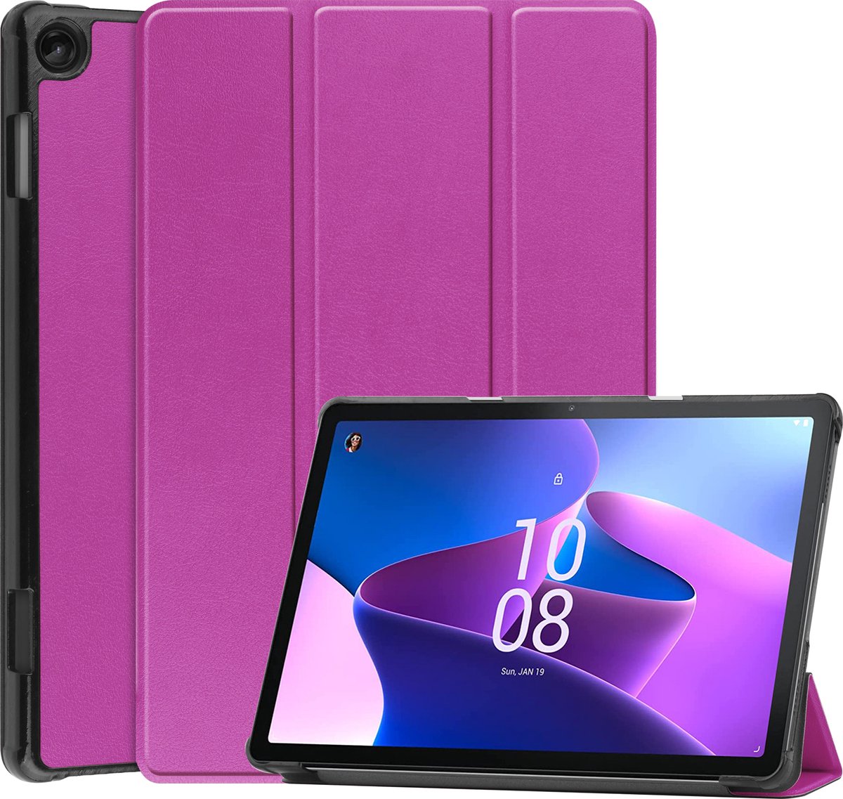 Case2go - Étui pour tablette adapté à Lenovo Tab M10 Plus (3ème génération)  - 10,6