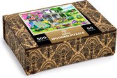 Wooden City Puzzel: COUNTRYSIDE GARDEN 505/50, in hout, 8+