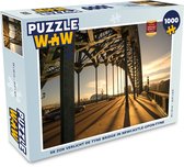 Puzzel De zon verlicht de Tyne bridge in Newcastle-upon-Tyne - Legpuzzel - Puzzel 1000 stukjes volwassenen