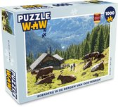 Puzzle Ferme dans les montagnes d'Autriche - Puzzle - Puzzle 1000 pièces adultes