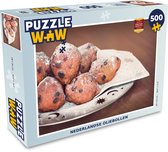 Puzzel Nederlandse oliebollen - Legpuzzel - Puzzel 500 stukjes