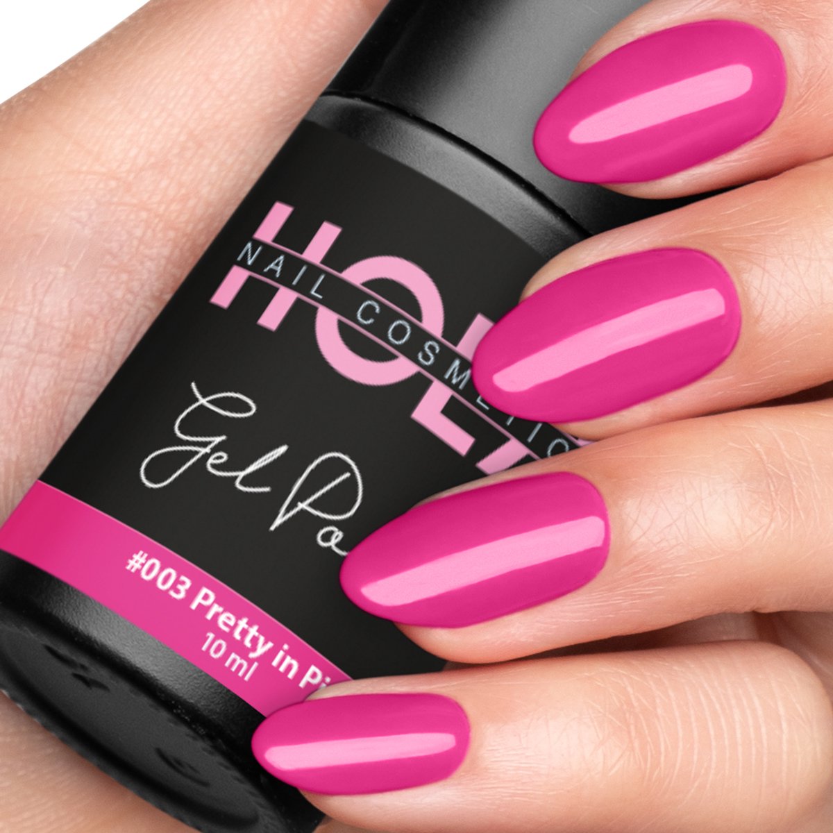 Hola Nail Cosmetica Gelpolish #003 Pretty in Pink (10ml)
