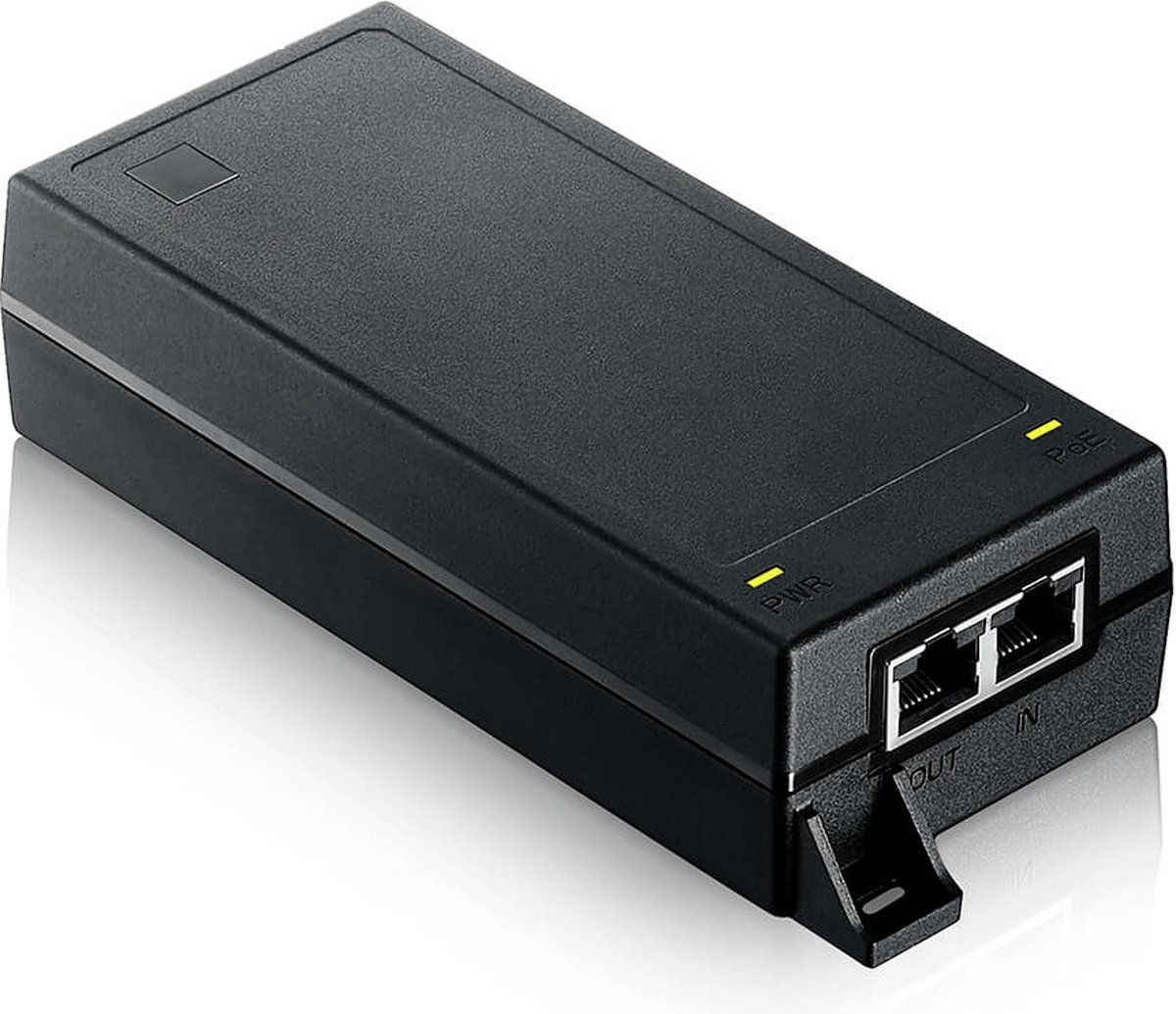 ZyXEL POE12-60W-EU0101F – Betrouwbare PoE-Voeding met 2 LAN-Poorten en 60W Budget