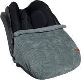 Baby's Only Baby autostoel - Baby reisdeken Sense - Zeegroen - Geschikt voor 0+ autostoelen Maxi Cosi - Uitsparing voor 3-puntsgordel