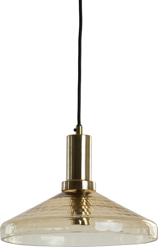 Badkamerwandlamp Morvah, messing geborsteld