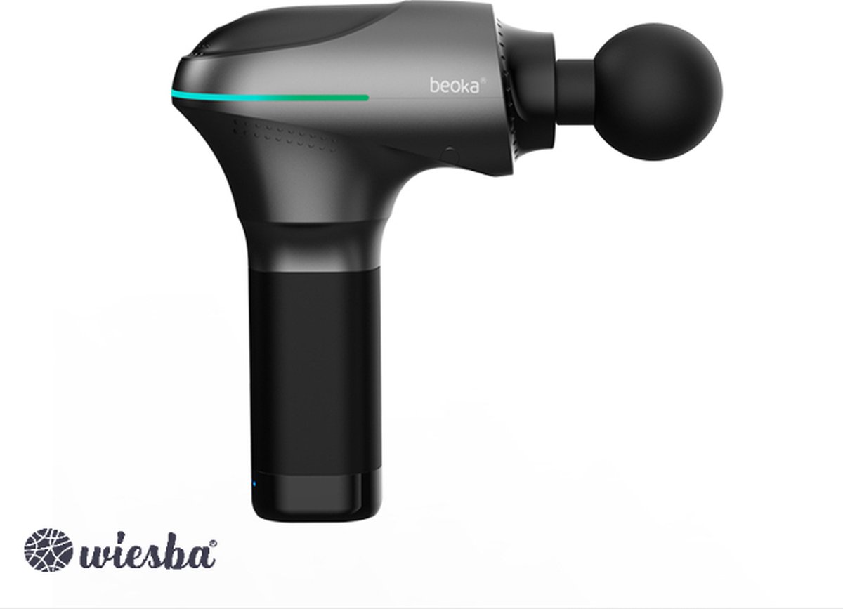 Beoka ® A2 Massage Gun PRO - Professioneel Massage Pistool - Sport en Relax Massage Apparaat - Massagepistool - Inclusief Koffer - Wiesba