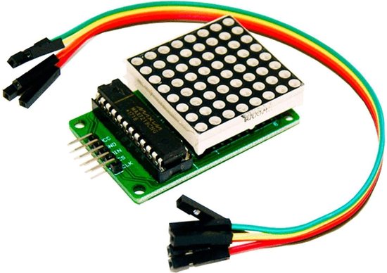 Foto: Azdelivery max7219 8x8 1 dot matrix mcu led display module compatibel met arduino inclusief e book 