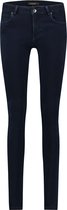 Supertrash - Spijkerbroek Dames Volwassenen - Broek - Jeans - Mid waist - Donker Blauw - 30