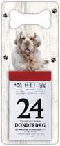Scheurkalender 2024 Hond: Clumber Spaniel