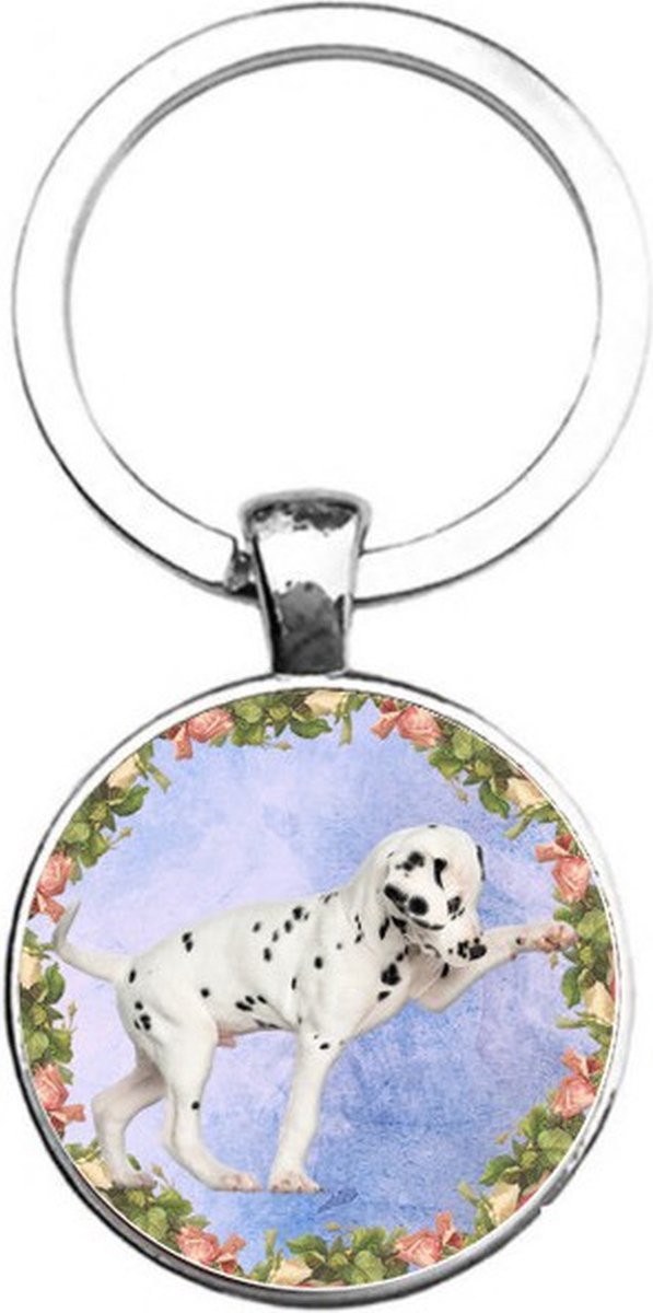 Sleutelhanger Glas - Hond