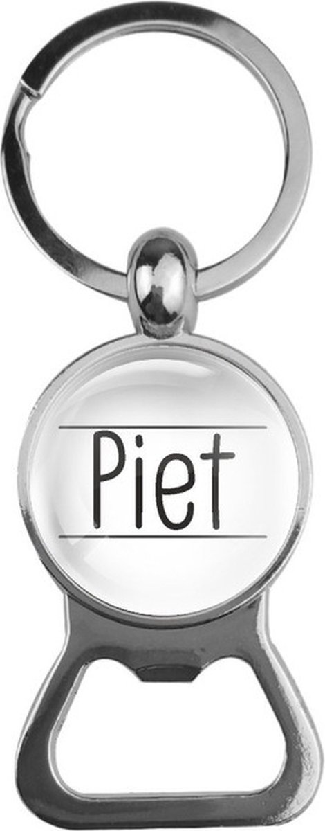 Bieropener Glas - Piet