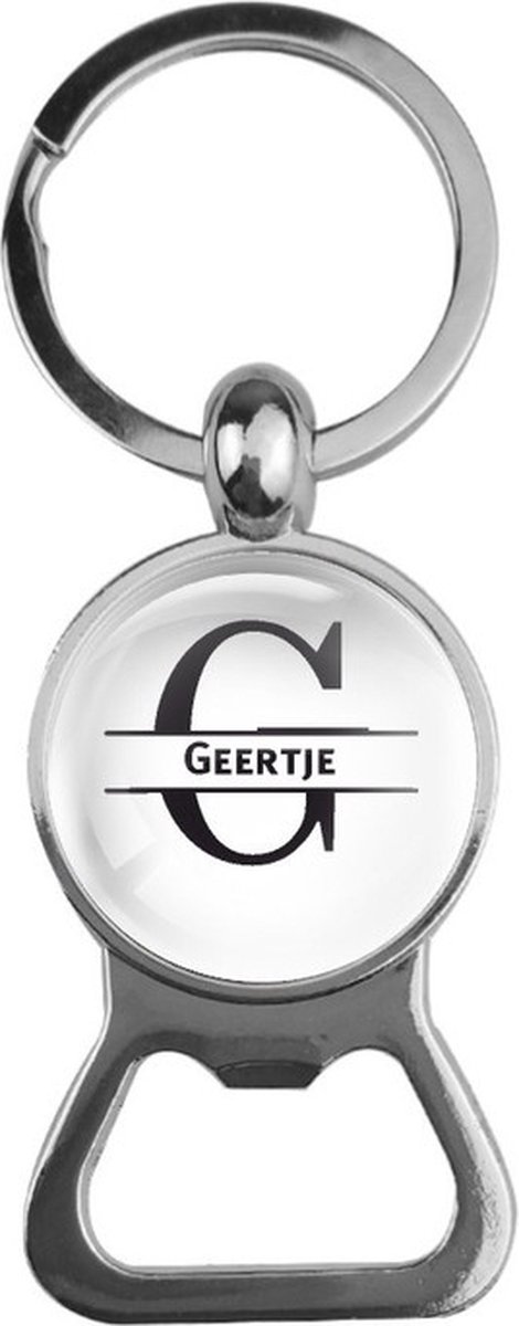 Bieropener Glas - Geertje