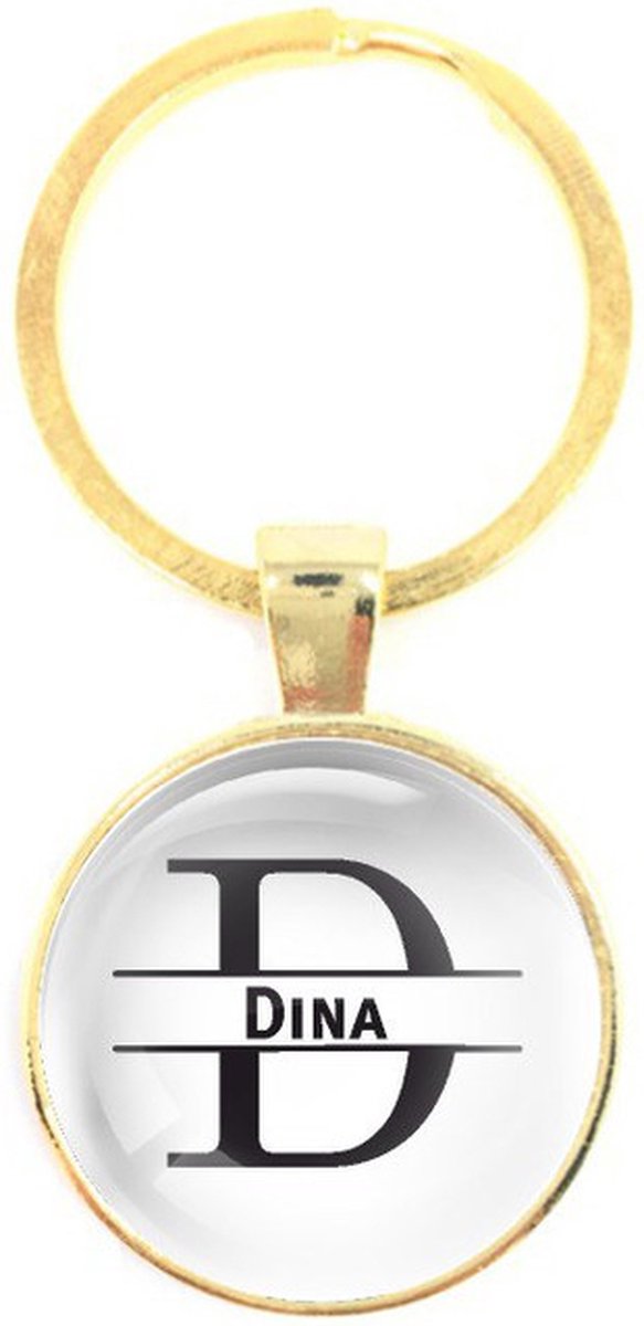 Sleutelhanger Glas - Dina