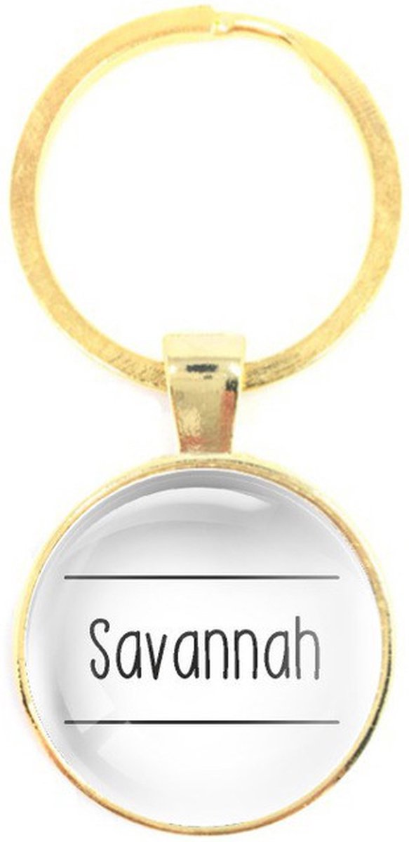 Sleutelhanger Glas - Savannah
