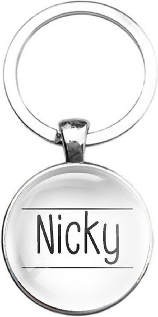 Sleutelhanger Glas - Nicky