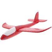 Zweefvliegtuig XL - Rood - Foam - Speelgoed - Leeftijd 5+
