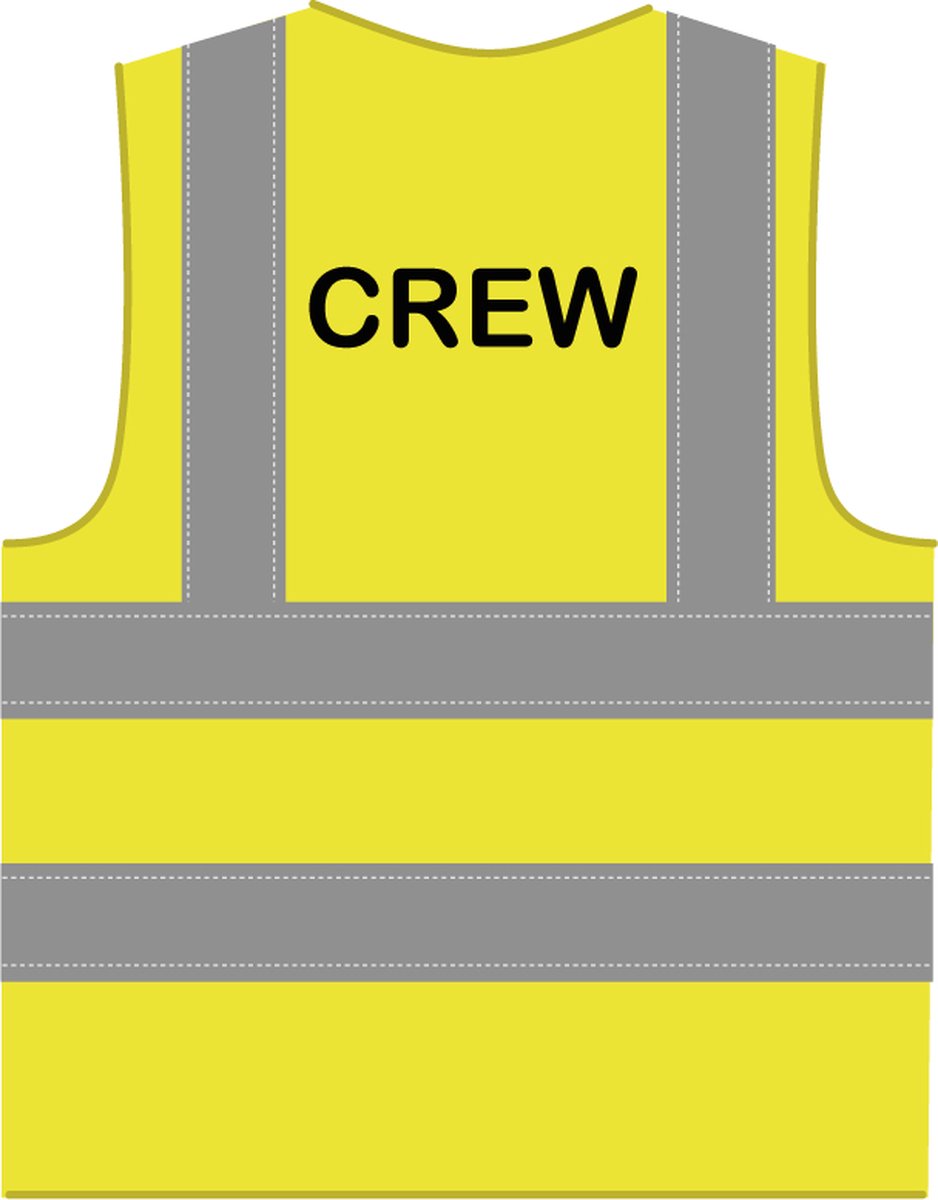 Crew hesje RWS geel