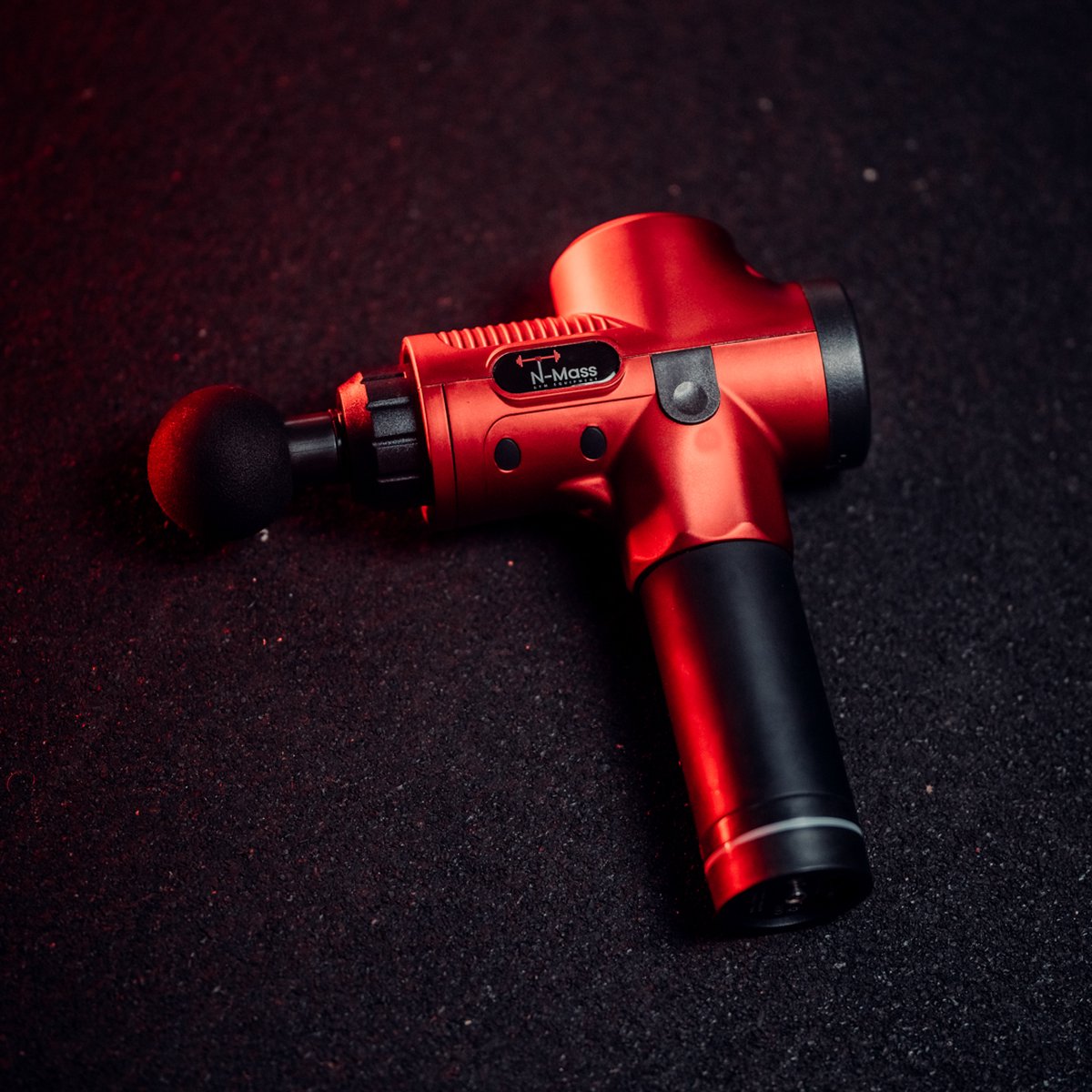 Afbeelding 2 van N Mass Massage Gun - Massage Gun Professioneel - Recovery Gun - 6 Opzetstukken - 30 Snelheidsstanden - Inclusief Koffer