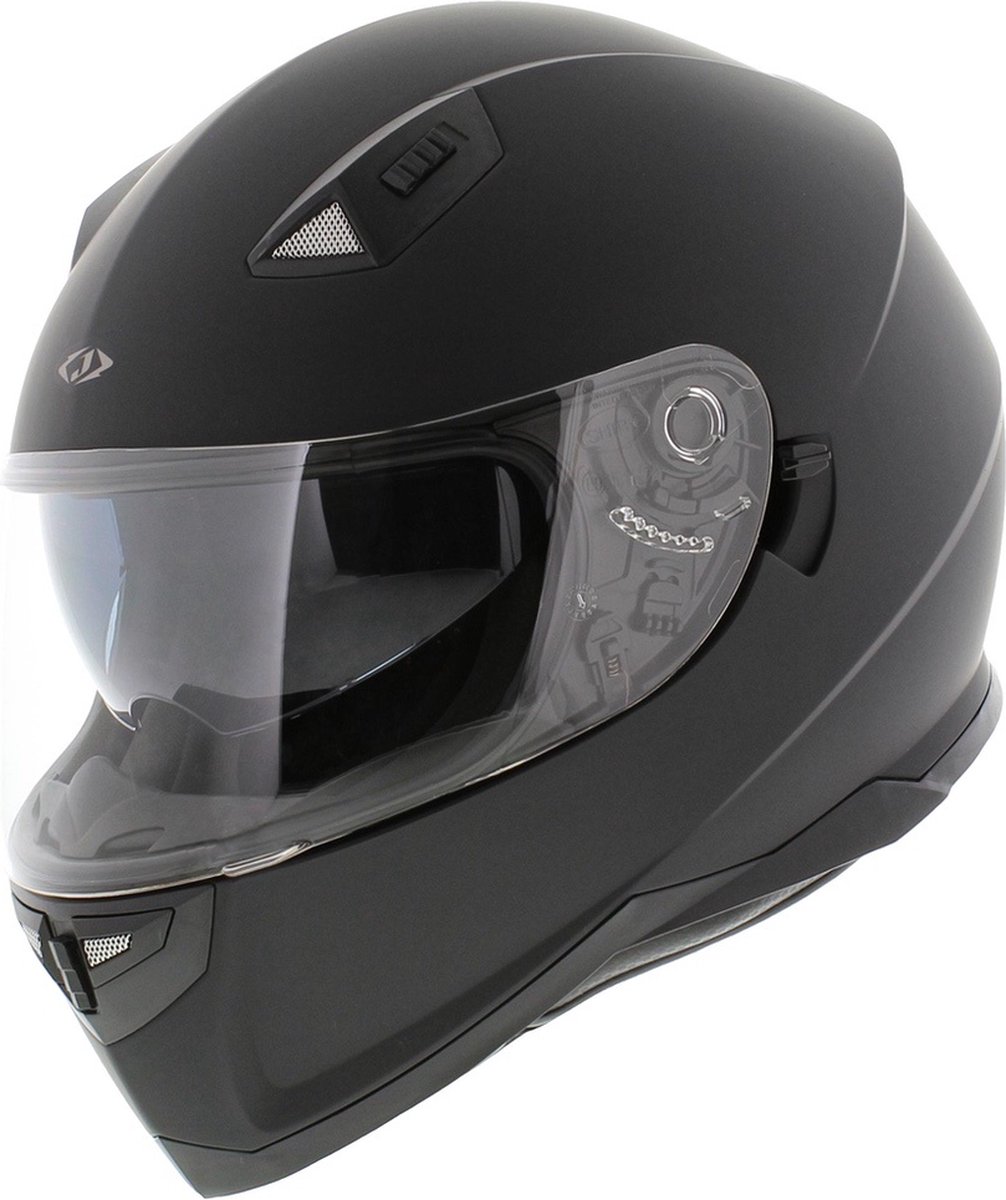Jopa Sonic integraal helm mat zwart met zonnevizier L 58-59 cm