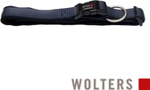 Wolters Cat&Dog Wolters Professional Comfort Halsband Graphit/Zwart | GR.1| 25-30cm x 25mm | Veilige sluiting | Anti-trekbelasting