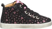 Develab 41426 Hoge sneakers - Meisjes - Zwart - Maat 23