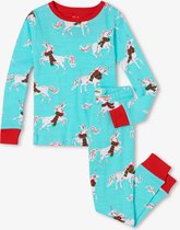 Hatley 2delige Meisjes Pyjama Christmas Unicorns - 152