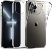 Transparant Dun TPU Hoesje Geschikt voor Apple iPhone 14 Pro Max | Back Cover | Lichtgewicht | Ultra Dun Hoesje | Flexibel | Zacht TPU | Doorzichtig