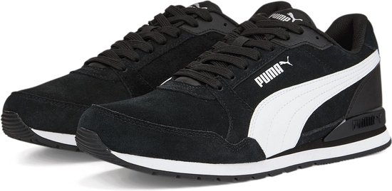PUMA ST Runner v3 SD Unisex Sneakers Zwart Wit Maat 44 5 bol