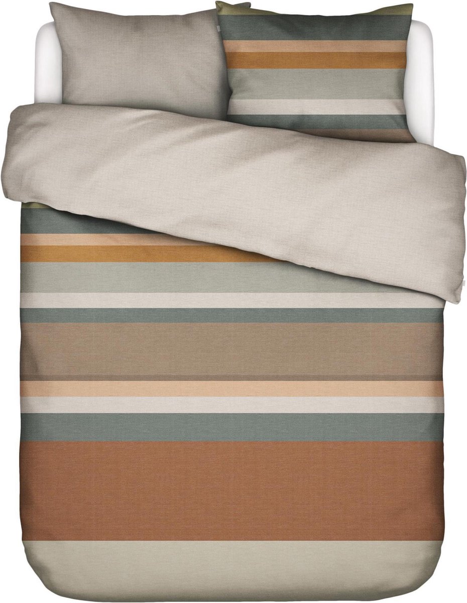 ESSENZA Wedith Dekbedovertrek Groen - Tweepersoons – 200x200/220 cm