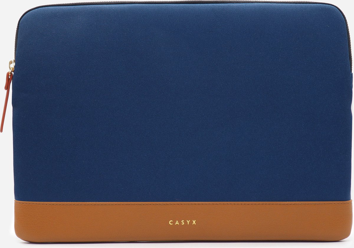 Casyx - Cobalt Blue Laptophoes - laptophoes 13 inch - laptophoes 13 inch waterdicht - laptophoes 14 inch - Design - Kleurrijk -