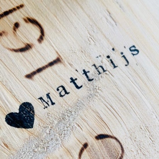 Interieurtip: Houten meetlat voor de kinderkamer