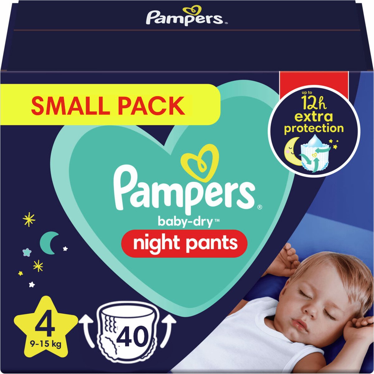Pampers Baby Dry Luierbroekjes Maat 4 (9-15 kg) 108 stuks