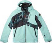 O'Neill Jas Boys HAMMER AOP JACKET Blue Heat Map Wintersportjas 164 - Blue Heat Map 50% Gerecycled Polyester (Repreve), 50% Polyester