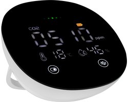 Smartwares FGA-13950 - Luchtkwaliteitsmeter Kooldioxide - 85 dB - 10 Jaar batterij en sensor