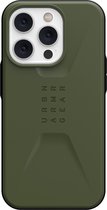 UAG - Civilian Mag Hoesje iPhone 14 Pro - olijfgroen