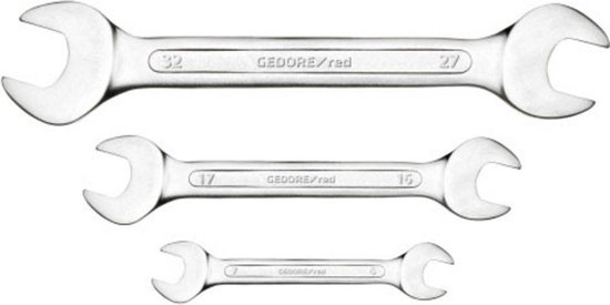 Gedore 6099000 8-0100 Dubbele steeksleutelset Sleutelbreedte (metrisch) 5 - 13 mm kopen ? Electronic