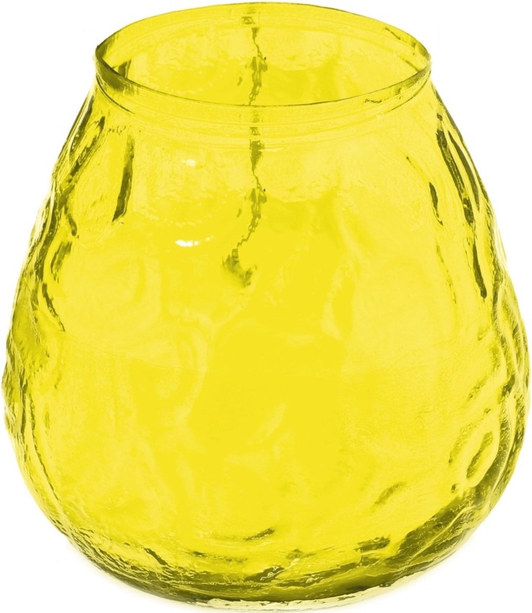 Trend Candles Windlicht - geurkaars - citronella - 48 branduren Geel