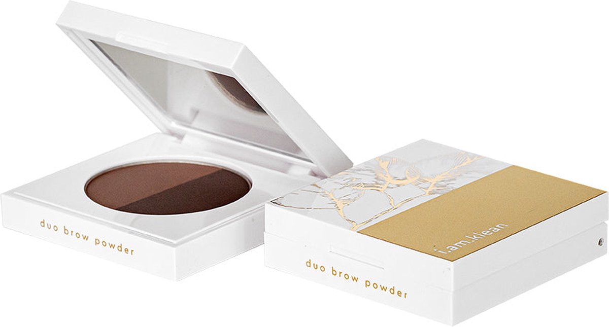 Bol.com I am Klean Duo Brow Powder Medium to dark aanbieding