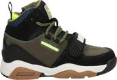 Vingino Raoul Mid Hoge sneakers - Jongens - Groen - Maat 34