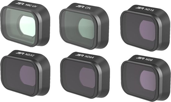 Filtres Pour D-JI Mini 5 Pro - Pack ND16, ND64, UV, CPL, BM1/4 - Protection Et Effets Pro Pour Drone