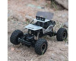 Bestuurbare auto - Zilver - voor off-road en op de weg - Diversicus RC auto - Afstandsbestuurbare Auto - Stunt Auto - Radiografisch Bestuurbare Auto - Voor Binnen en Buiten - Model 2021 - inclusief extra 2e accu
