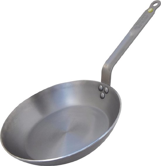 DeBuyer Mineral B Element Koekenpan - Zilver - Rond - Ø 28 cm