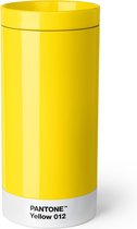 Pantone Drinkbeker - To Go - RVS - 430 ml - Yellow 012 C