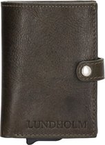 Lundholm pasjeshouder vrouwen met portemonnee olijf groen - creditcardhouder dames uitschuifbaar - cadeau voor vriendin | Lundholm Trondheim serie