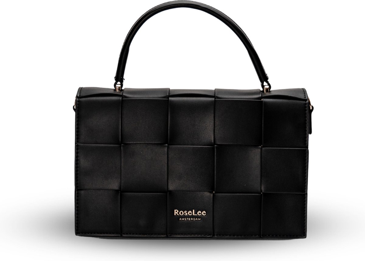 RoseLee Amsterdam - Mila bag - zwarte tas - handtas - luxe handtas - crossbody