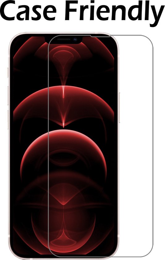 Coque pour iPhone 14 Coque en Siliconen et 2x Glas de protection d'écran avec encoche fermée - Coque pour iPhone 14 Coque en Siliconen avec 2x verre de protection - Transparent